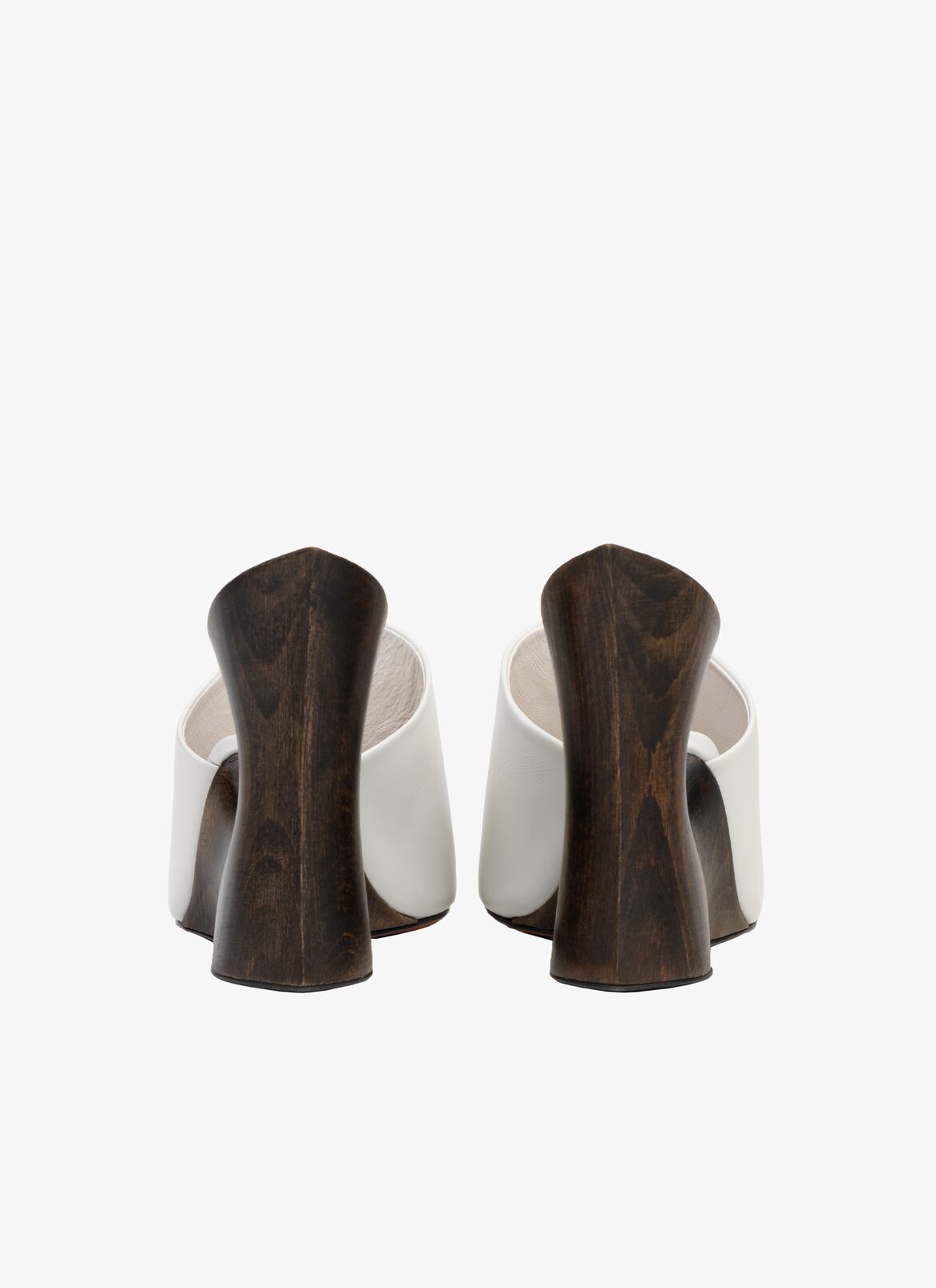 WOODEN HEEL SCULPTURE ALAÏA OFF-WHITE WOODEN HEEL SCULPTURE